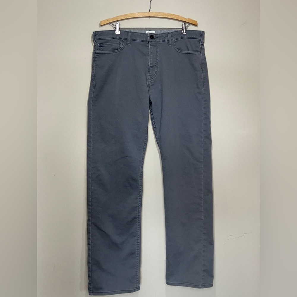 Dockers Men's Charcoal Straight Jeans 36x32